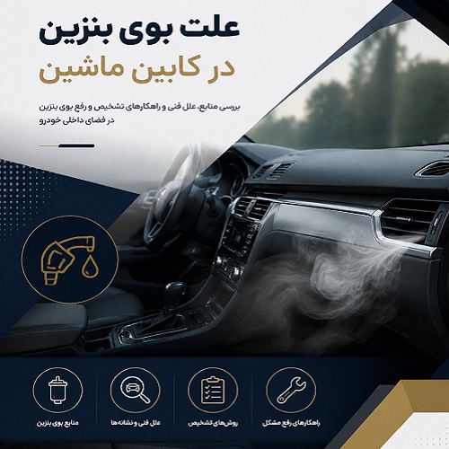 علت بوی بنزین در کابین ماشین